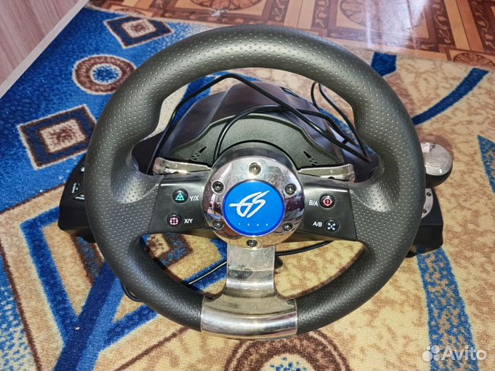 Игровой руль dexp wheelman 2