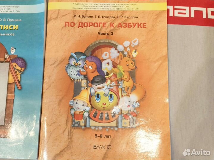 Наши прописи и Дорога к азбуке, Автор Бунеев