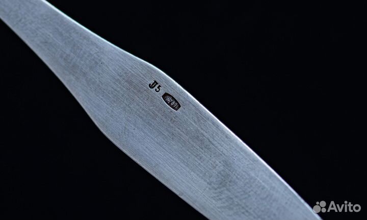 Чайная ложка серебро СССР 875 проба