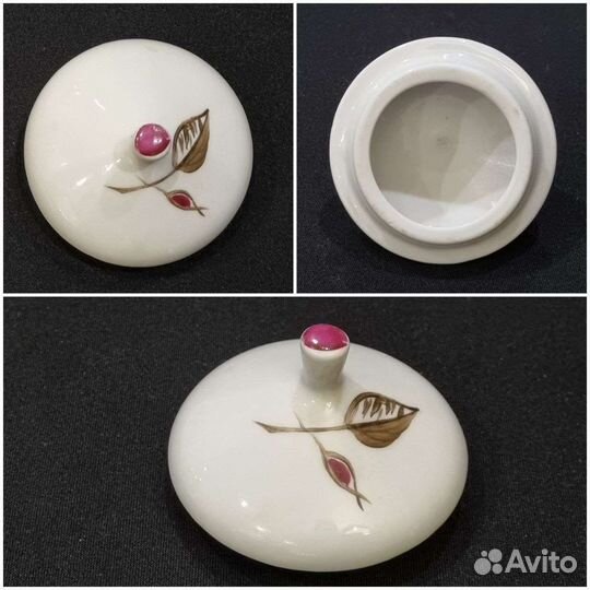 Посуда СССР кружка, молочник, крышка, блюдце