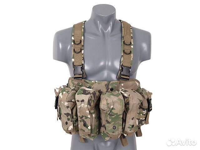 Разгрузка нагрудная 6 карманов на 8 магазинов ак М