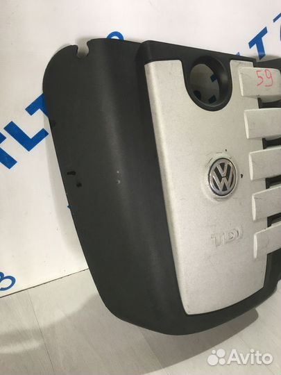 Накладка двигателя volkswagen touareg I рест. 2.5