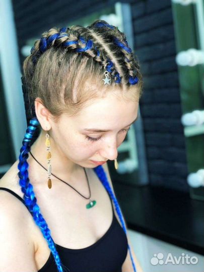 Афрокосы, брейды, косоплетение