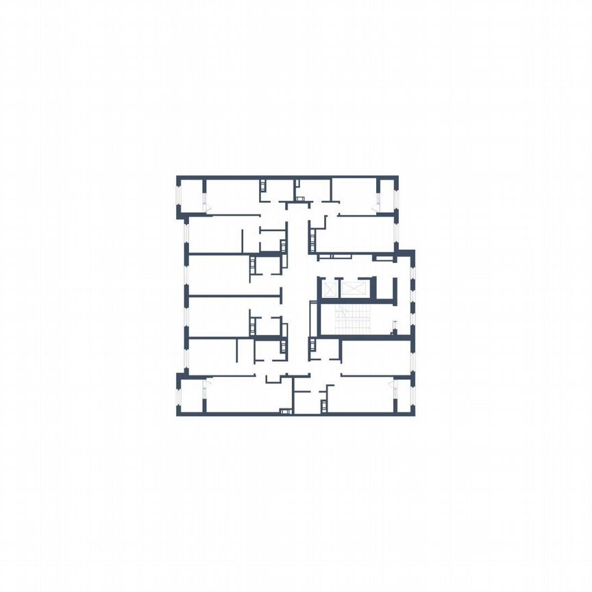 1-к. квартира, 60,3 м², 3/11 эт.