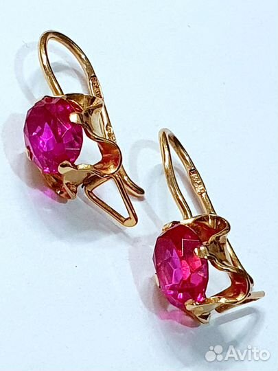 Золотой комплект 583 пробы СССР