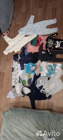Вещи пакетом на мальчика 68 74 80