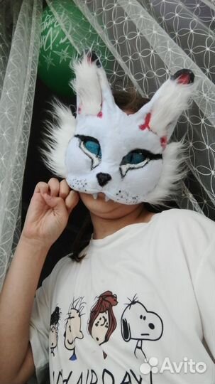 Маска кошки для квадробики