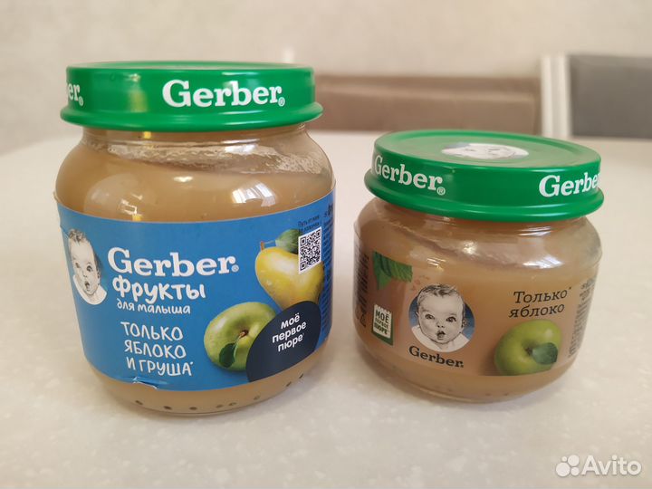 Пюре фруктовое Gerber