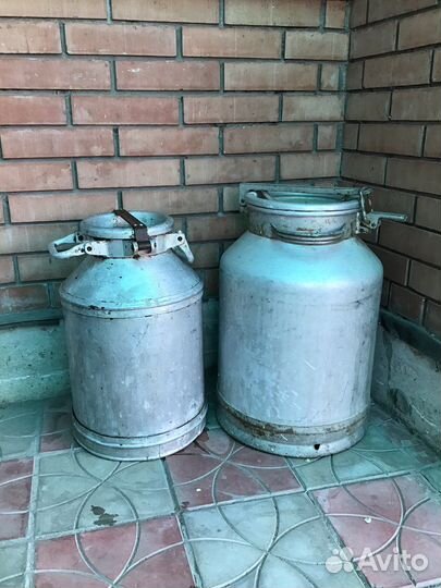 Фляга алюминиевая бу 40л