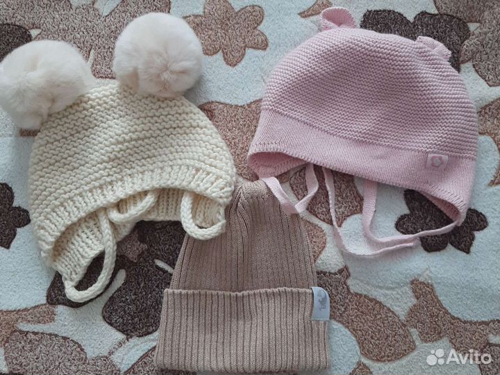 Комплект шапка для девочки