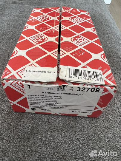 Подвесной подшипник mercedes sprinter Febi 32709