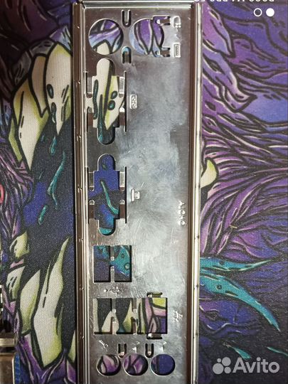 Материнская плата с процессором