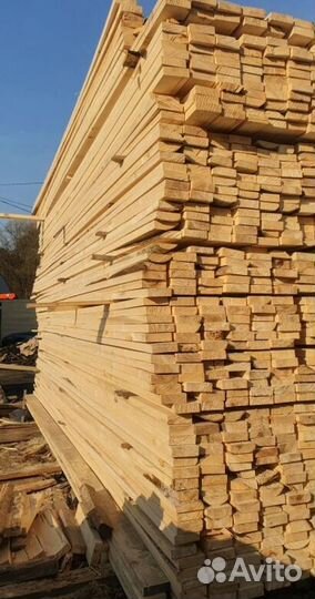 Доска обрезная 25х150 6м