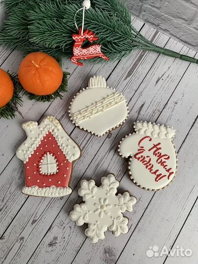 Новогодние медовые пряники