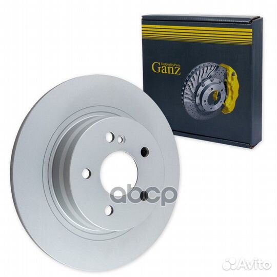 Диск тормозной задний с покрытием MB W204 1.63