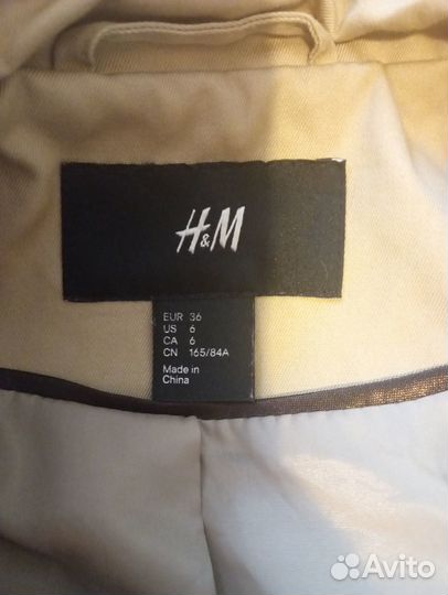 Плащ тренч женский 40 42