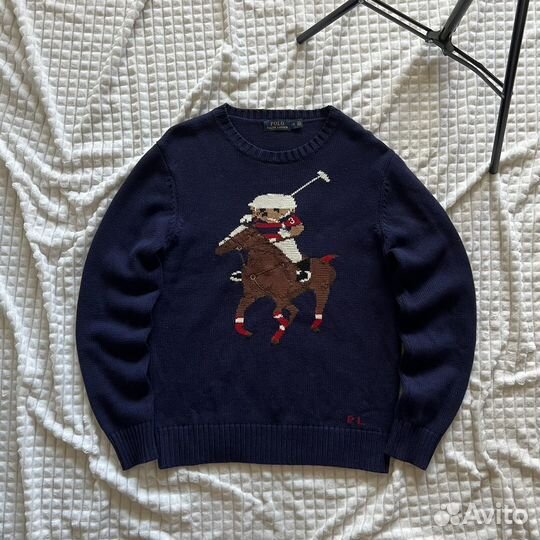 Свитер Polo ralph lauren bear оригинал