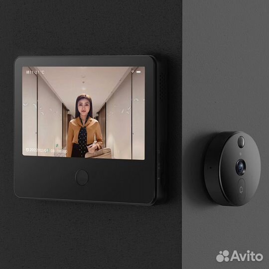 Умный дверной видеоглазок Xiaomi Smart Cat Eye 1S