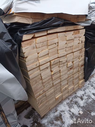 Доска хвоя сухая строганная категории В