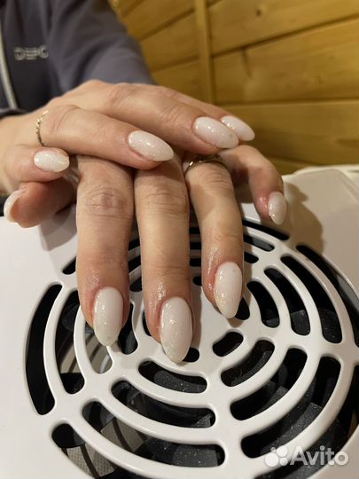 Маникюр, Наращивание, Гель лак