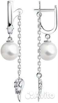 Новые Серебряные серьги