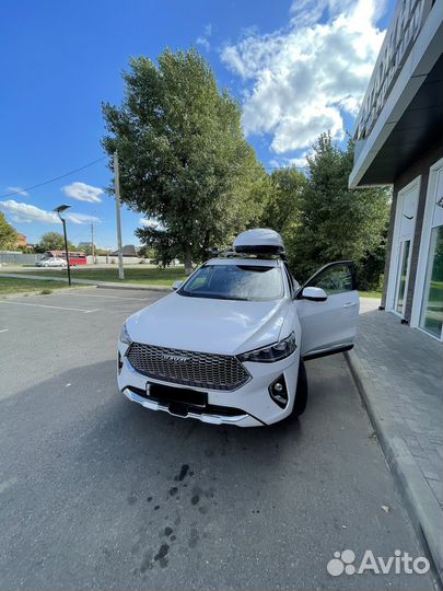Передний бампер haval f7