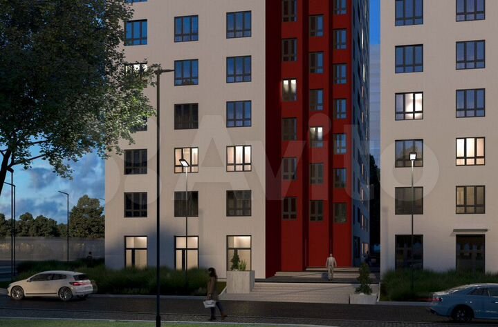 1-к. квартира, 43,2 м², 16/24 эт.