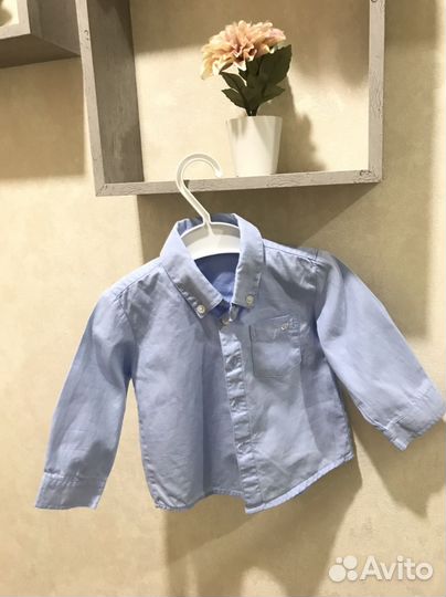 Рубашка на мальчика 68