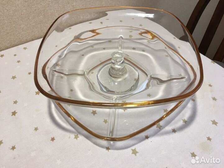 Хрустальное блюдо. Италия