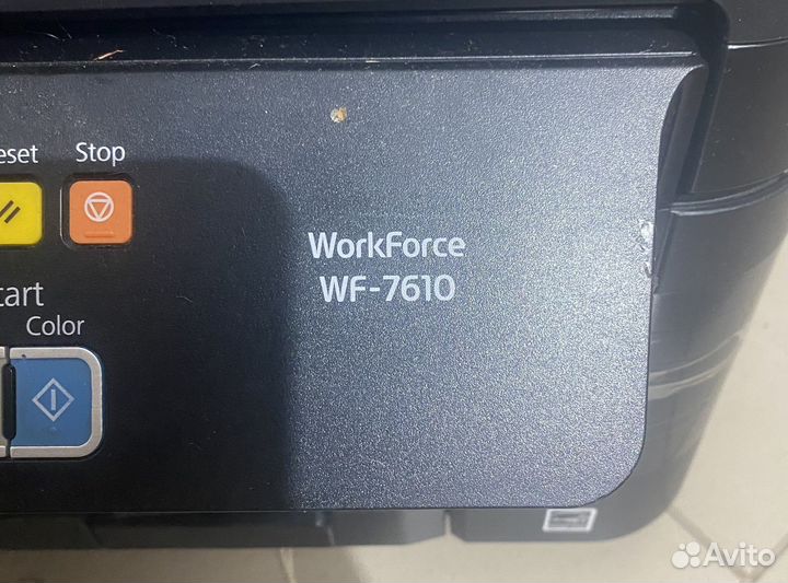 Мфу Epson work force wf 7610