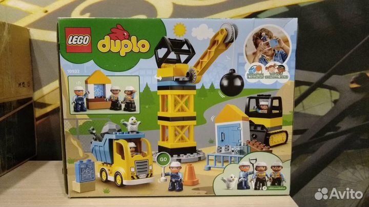 Lego duplo 10932 стройка