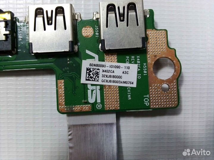 Плата LED индикаторов asus X402CA