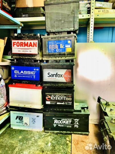 Аккумуляторы бу 60Ач