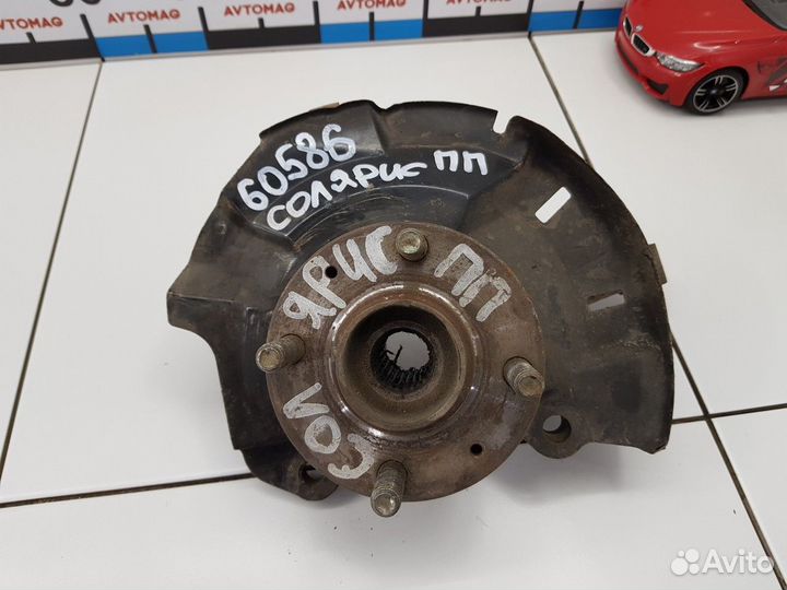 Кулак поворотный передний правый (Hyundai Solaris)