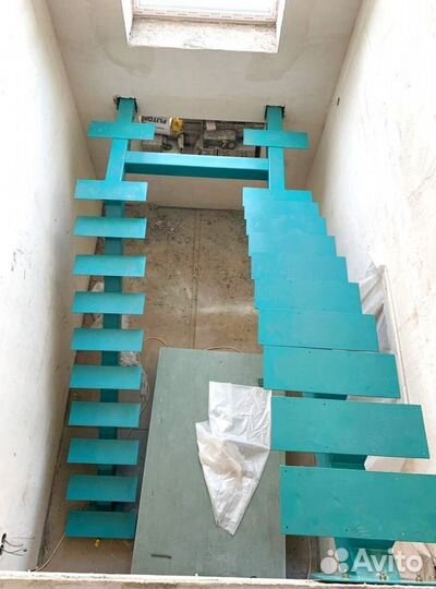 Лестница металл изготовление