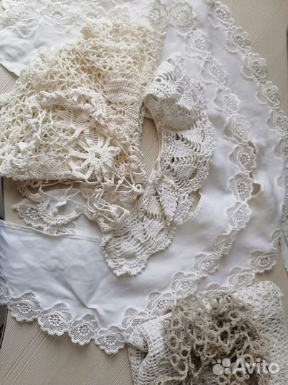 Воротники СССР и салфетки. Лот За все