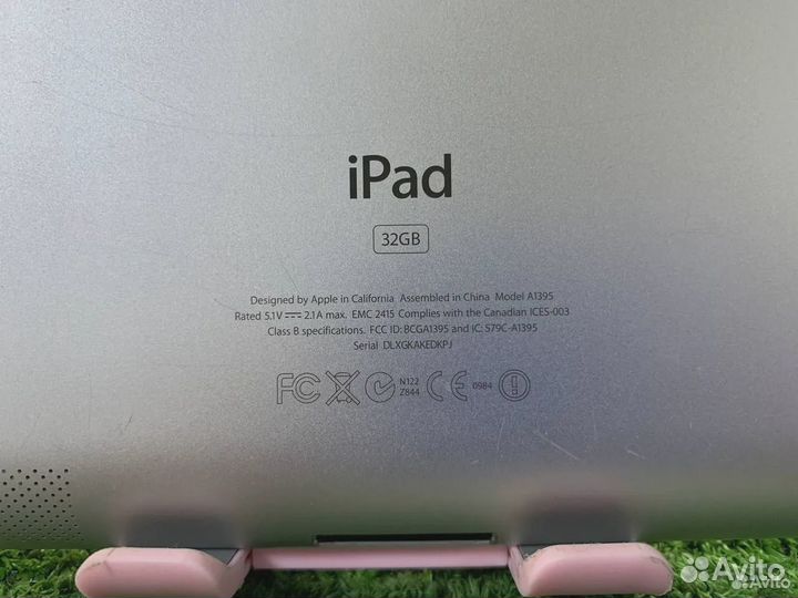 Планшет Apple iPad 2 32Гб (2011г) АКБ 86%