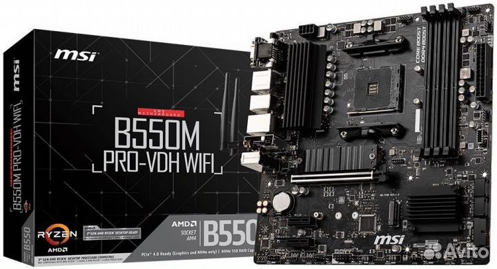 Материнская плата MSI B550M PRO-VDH wifi Гарантия
