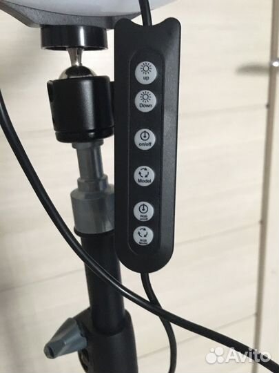 Кольцевая лампа со штативом, новая