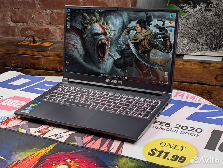 Hasee RTX4070 140w/ 2,5k/ DDR5