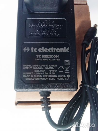 Блок питания TC Electronic 12V 1A / 0.4A