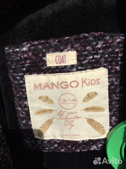 Пальто Mango для девочки