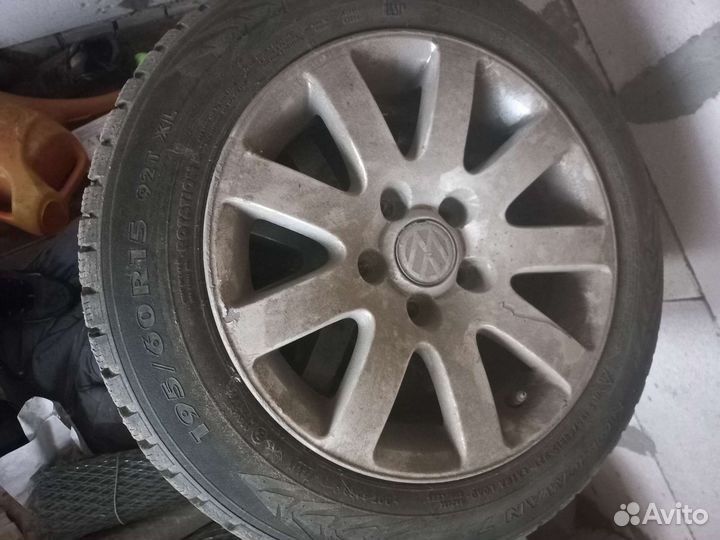 Шины 195 65 15 зимние с дисками volkswagen