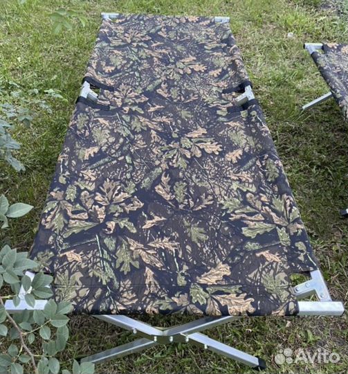 Раскладушка с матрасом медведь