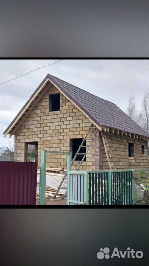 Арболитовые блоки с облицовкой
