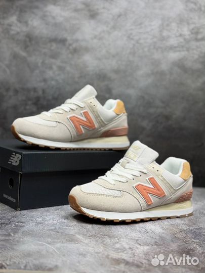 New Balance 574 Кроссовки Женский Осень и весна