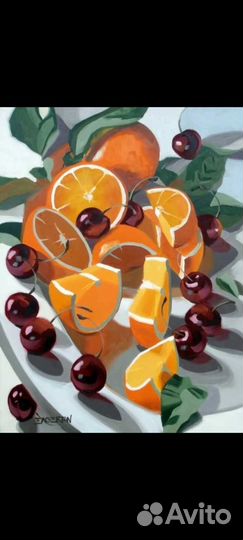 Картина маслом на холсте