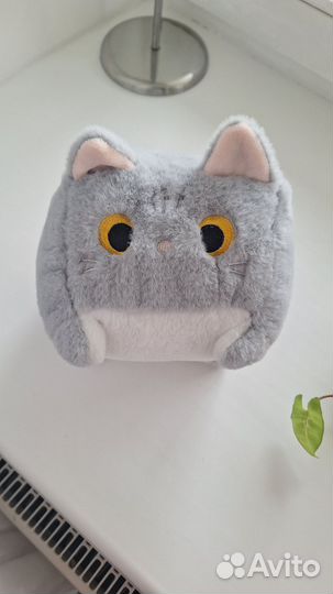 Мягкая игрушка кот куб :)