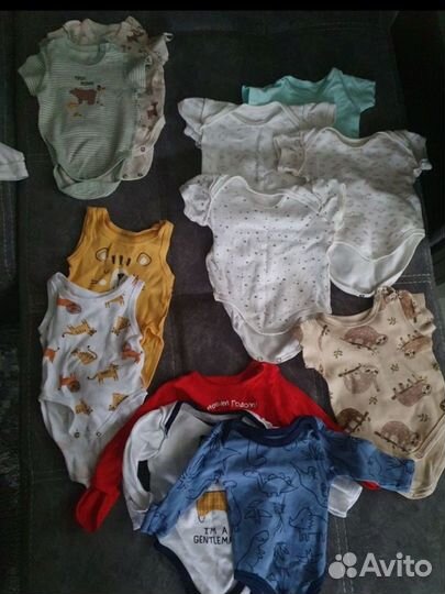 Вещи для новорожденного мальчика 56-62