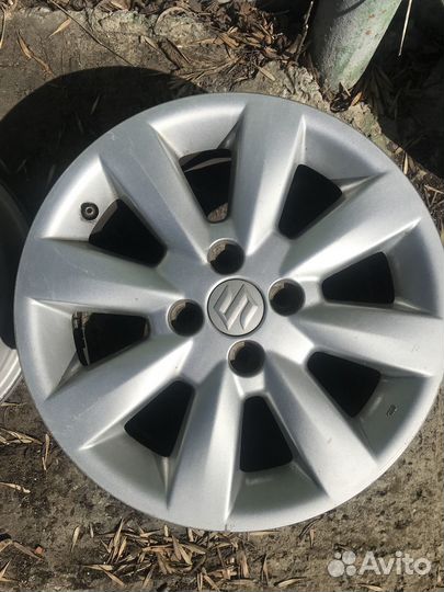 Литые диски r15 4x100 suzuki оригинал